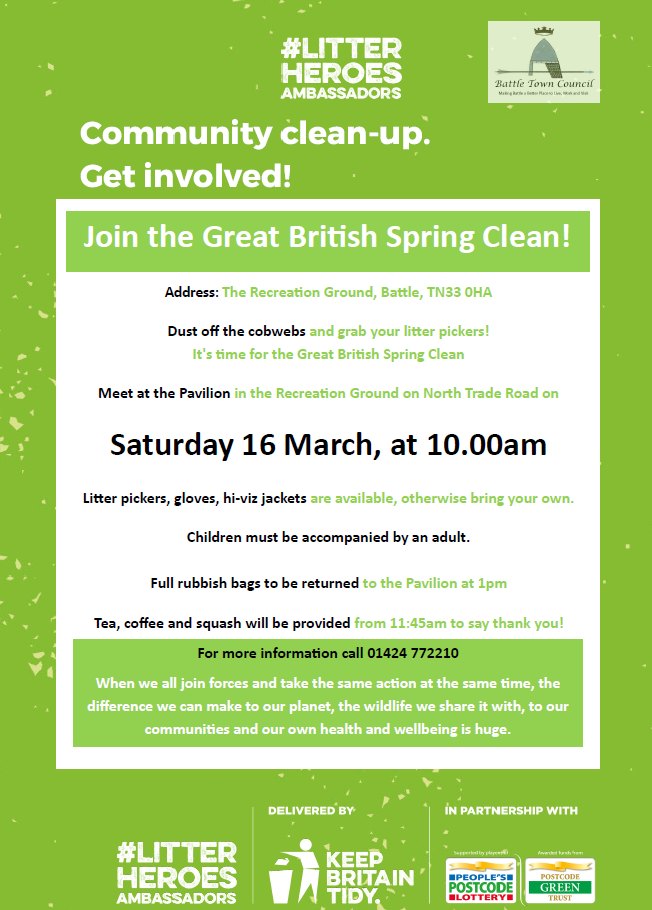 Great British Spring Clean – Community Clean Up