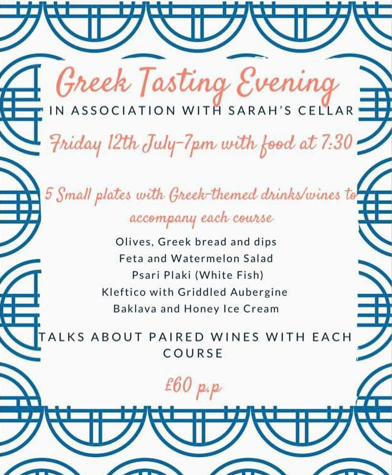 Greek Tasting Evening