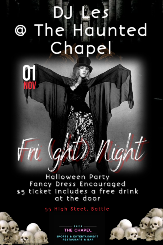 Les Clynshaw Fri(ght) Night @ The Haunted Chapel