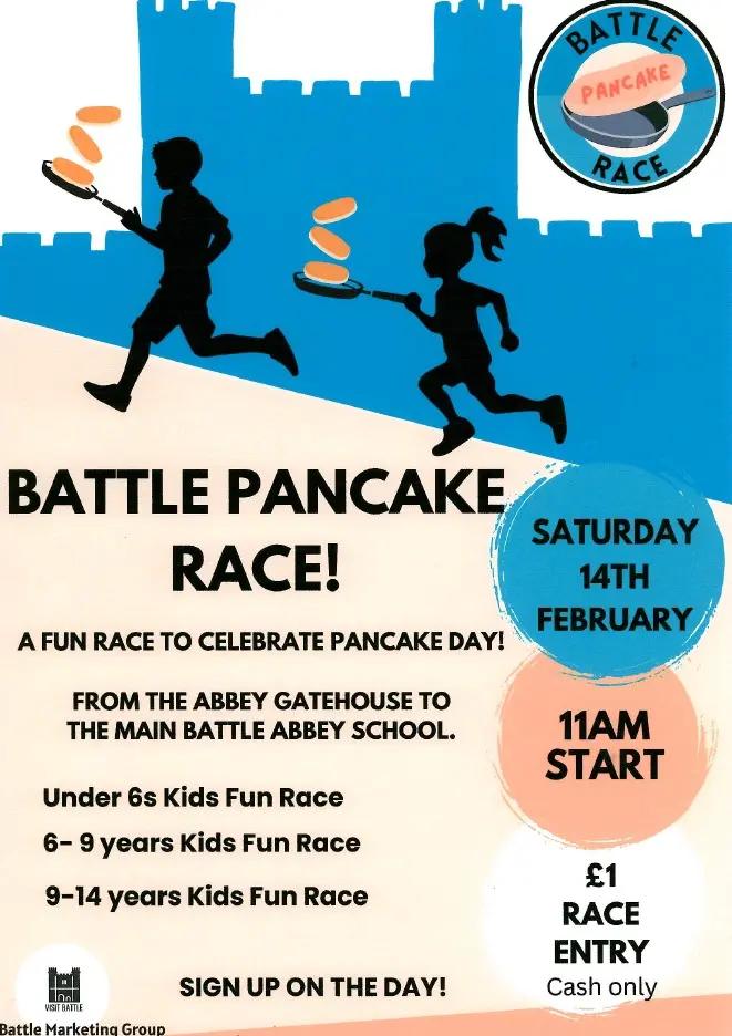 Battle Pancake Race!