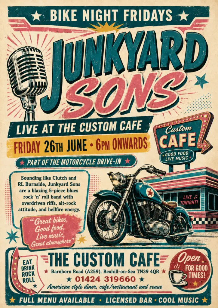 Bike Night Band: Junkyard Sons