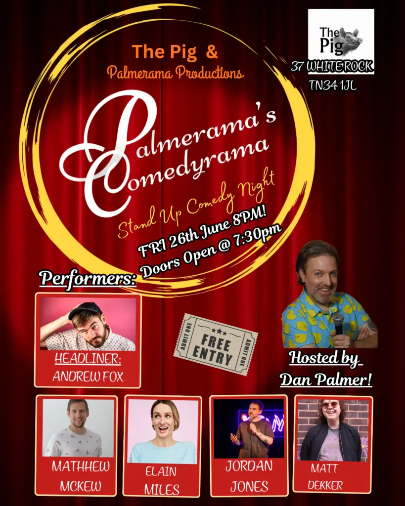 Palmerama’s Comedyrama