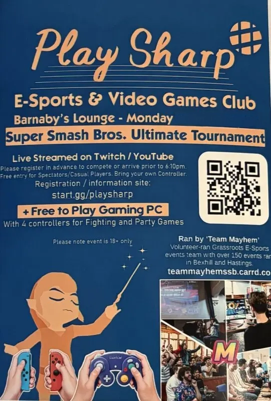 Play Sharp Esports Event