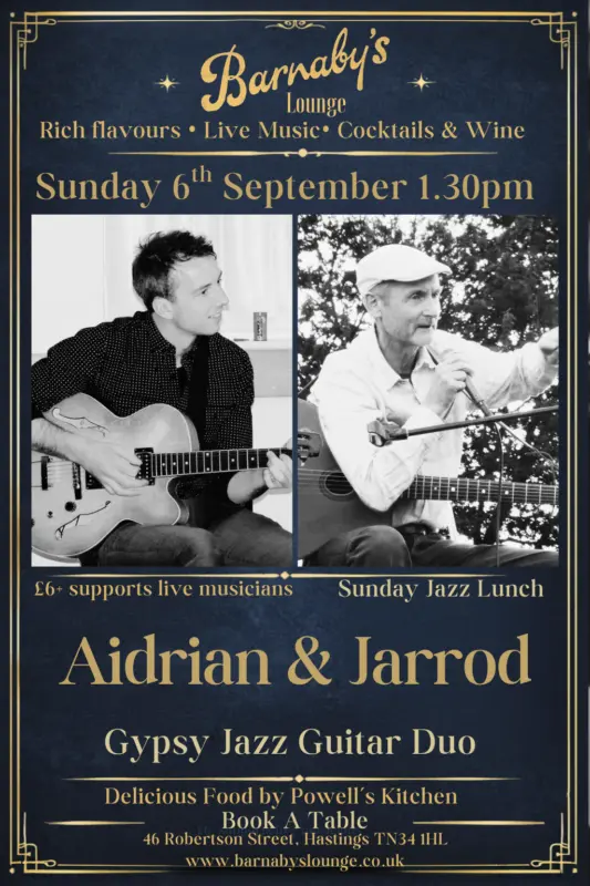 Adrian & Jarrod Gypsy Jazz