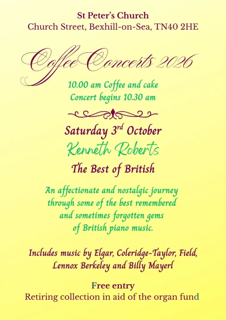 Coffee Concert with Kenneth Roberts